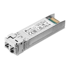 Трансивер TP-Link 10G SFP+ Module, LC connector, 50/125um or 62.5/125um Multi-mode, 850nm wavelength, distance up to 300m.