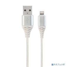 Кабель Filum USB 2.0, 1 м., белый, 2 А, разъемы: USB A male - Lightning male, пакет. (FL-CPro-U2-AM-LM-1M-W1)