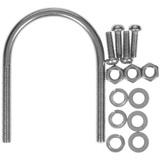 Металлическое крепление для установки антенны на мачту Mikrotik LHGmount Simple metallic mount for LHG series products
