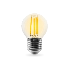 Лампа светодиодная 451123 Filament LED G45 11W E27 2700K 220-240V