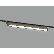 Трековый светильник GL2350 BK черный IP20 10W 3CCT 3000/4200/6400K 48V 200*10*73