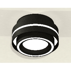 Светильник Ambrella Light XS8414003 SBK/FR черный песок/белый матовый GX53 (C8414, N8434)