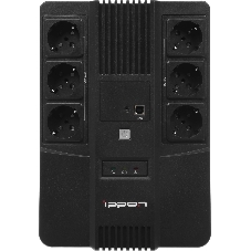 Источник бесперебойного питания Ippon NUT 650 / 650 ВА / 360 Вт / 6 x CEE 7 (евророзетка)