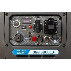 Электрогенератор бензиновый инверторный ТСС SGG 5000ESi, 5 кВт, 58 дБ, 43 кг