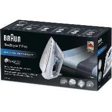 Утюг Braun SI7149WB серый, 2900 Вт, 50 г/мин, 220 г/мин, 300 мл