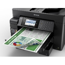 МФУ струйное Epson L15150, (A3, ADF, duplex, 35 стр./мин., Ethernet, Wi-Fi черный)