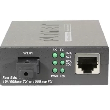 Медиа конвертерFT-806A20 10/100TX - 100Base-FX (WDM) Bi-directional Fiber Converter - 1310nm - 20KM, LFPT