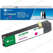Картридж струйный G&G GG-CN627AE пурпурный (110мл) для HP Officejet Pro X576dw/X476dn/X551dw/X451dw