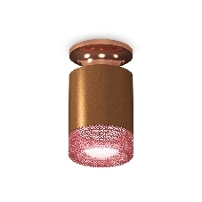 Светильник Ambrella Light XS6304151 SCF/PPG/PI кофе песок/золото розовое полированное/розовый MR16 GU5.3 (N6906, C6304, N6152)