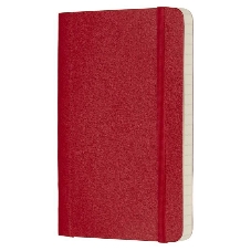 Блокнот Moleskine CLASSIC SOFT QP611F2 90x140 мм, 192 страниц, линейка, мягкая обложка, фиксирующая резинка, красный Блокнот Moleskine CLASSIC SOFT QP611F2 90x140 мм, 192 страниц, линейка, мягкая обложка, фиксирующая резинка, красный