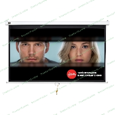 Экран 146x110см Wallscreen 4:3 настенно-потолочный подпружиненный 72' Matt White (MW)
