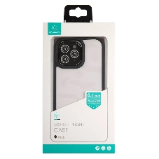 Чехол для Apple iPhone 13 Pro Usams US-BH770 прозрачный/черный (УТ000028119)