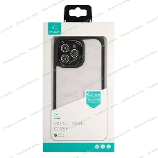 Чехол для Apple iPhone 13 Pro Usams US-BH770 прозрачный/черный (УТ000028119)