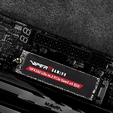 Накопитель SSD Patriot Viper VP4300 Lite, 2Tb, PCIe 4.0 x4, M.2 2280, NVMe, R/W 7400/6400, с радиатором