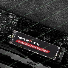 Накопитель SSD Patriot Viper VP4300 Lite, 2Tb, PCIe 4.0 x4, M.2 2280, NVMe, R/W 7400/6400, с радиатором