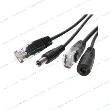 Passive PoE инжектор и сплиттер до 60V. Комплект позволяет подать данные и питание на IP устройства без поддержки PoE. Рабочее напряжение: 5V-60V DC. Скорость передачи данных: 10/100 Мбит/с. Пины питаниия PoE: 4,5(+) 7,8(-). Разъем для данных: RJ45 (8P8C). Разъем питания: DC2.1x5.5мм. Размеры (ШхВхГ): 38x17x17мм + кабель 17см. Рабочая температура: -30... +75°C.