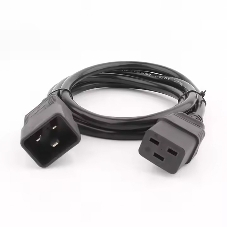 Шнур сетевой Rexant IEC 320 C19 – IEC 320 C20 3x1,5мм², длина 1,8м
