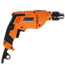 Дрель электрическая ударная PATRIOT FD600h 120301440 Эл. дрель, с ударом, мощность 600Вт, макс.диаметр 13мм, глубиномер + дополнительная ручка