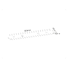 Соединитель прямой для шинопровода GL2005 AL алюминий 40*40*1,5