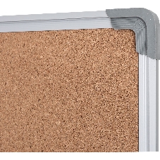 Доска пробковая Deli E39054 пробка 90x120 см, алюминиевая рама