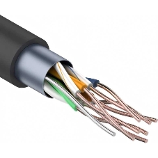 Кабель витая пара PROconnect FTP 4PR 24AWG, CCA, cat.5e, наружный (OUTDOOR), бухта 305 м