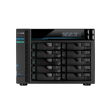 Сетевое хранилище ASUSTOR AS7110T 10-Bay NAS/Media player/Intel Xeon E-2224 3.4GHz up to 4.6GHz(Quad-Core), 8Gb SO-DIMM DDR4, noHDD(HDD,SSD),/10x1GbE+3x2,5Gbe(LAN)/3xUSB3.2,HDMI/M.2/4ip camera license; 90IX01D1-BW3S1