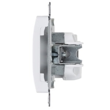 Механизм розетки 1-м СП Glossa 16А IP20 без заземл. бел. SchE GSL000141