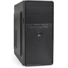 Компьютерный корпус Minitower ExeGate EX286425RUS BA-309-400W-8 (mATX, БП AA400 с вент. 8см, 2хUSB, HD аудио, черный)