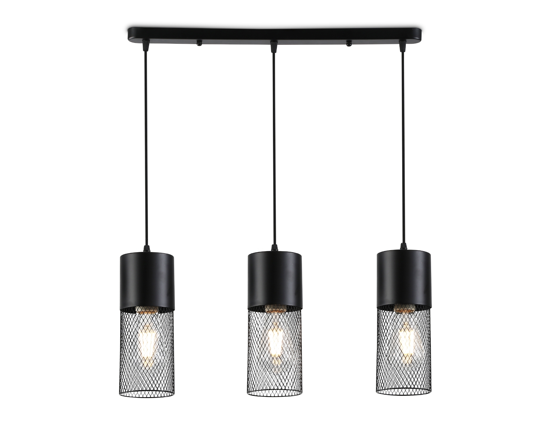 Светильник Ambrella light TR8501/3 BK черный E27/3 max 60W 550*100*1000