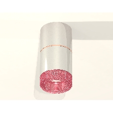 Светильник Ambrella Light XS7405082 PSL/PI серебро полированное/розовый MR16 GU5.3 (C7405, A2073, C7405, N7193)