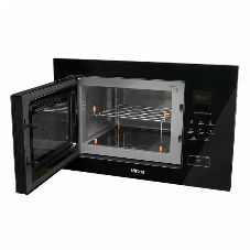 Встраиваемая микроволновая печь Korting KMI 827 GN черный, 26 л, 900 Вт, переключатели - сенсор