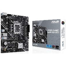 Материнская плата ASUS PRIME H610M-K D4 ARGB, LGA1700, Intel H610, 2xDDR4, 4xSATA, 1xM.2, 1xPCIe 4.0 x16, HDMI, 1x1Gb LAN, 3x3.5 мм, 7.1, microATX