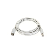Кабель AM/BM USB2.0 3м Telecom USB 2.0 A-->B 3.0m, белый/серый, TC6900-3.0M