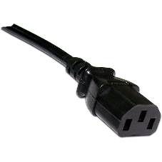 Шнур питания С13-C20, 3х0.75, 220В, 10А, черный, 3 метра