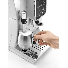 Кофемашина автоматическая DeLonghi ECAM 350.35.W белый, исп. кофе- зерновой/молотый, 1.8 л, 1450 Вт, 15 бар