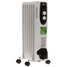 Обогреватель масляный Ballu Classic BOH/CL-07WRN (7 секций), белый, 1500 Вт, 20 м2, термостат