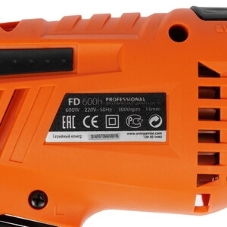 Дрель электрическая ударная PATRIOT FD600h 120301440 Эл. дрель, с ударом, мощность 600Вт, макс.диаметр 13мм, глубиномер + дополнительная ручка