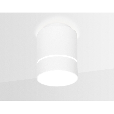 Светильник Ambrella light TN255 WH/S белый/песок LED 4200K 7W D80*110