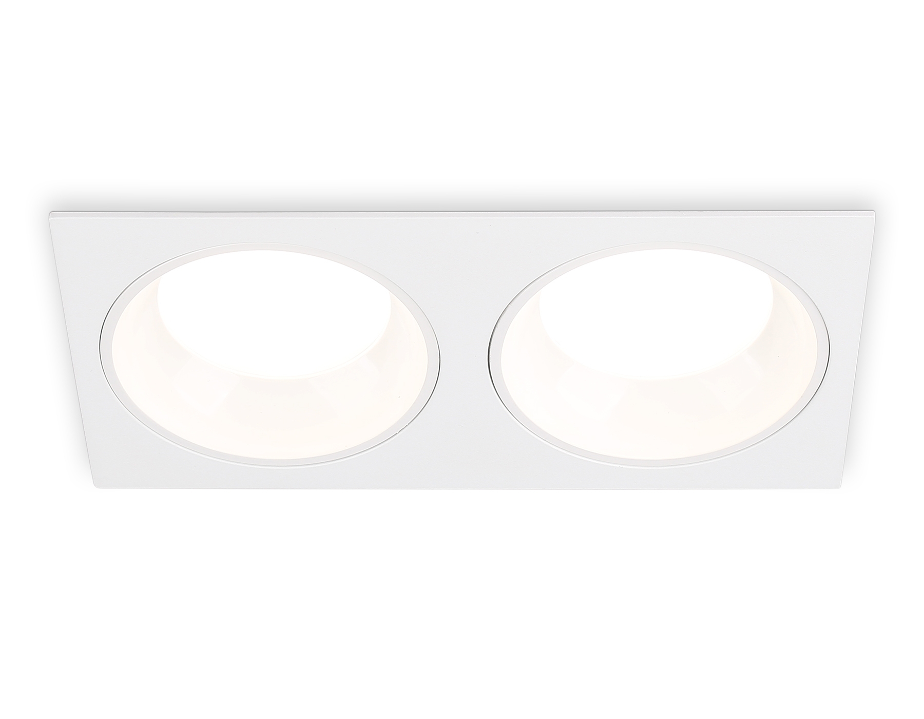 Светильник Ambrella light TN52343/2 SWH/GWH белый песок/белый глянец GX53 max 12W 220*115*25