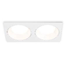 Светильник Ambrella light TN52343/2 SWH/GWH белый песок/белый глянец GX53 max 12W 220*115*25
