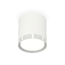 Светильник Ambrella Light XS8141003 SWH/PSL белый песок/серебро полированное GX53 (C8141, N8118)