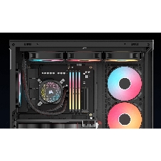 Корпус без блока питания/ Case Corsair 3500X RS-R ARGB, Midi-Tower, TG, 3x120mm ARGB, 2xUSB-A 3.2, 1xUSB 3.2 Type-C, E-ATX, ATX, mATX, mITX Black