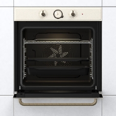 Духовой шкаф электрический Gorenje BOS67371CLI бежевый, встраиваемый