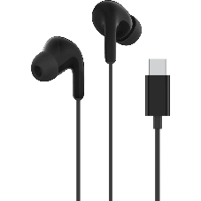 Проводные наушники Xiaomi Type-C Earphones черный, внутриканальные, USB Type-C
