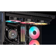 Корпус без блока питания/ Case Corsair 3500X RS-R ARGB, Midi-Tower, TG, 3x120mm ARGB, 2xUSB-A 3.2, 1xUSB 3.2 Type-C, E-ATX, ATX, mATX, mITX Black