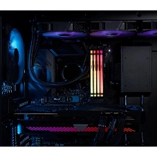 Оперативная память Kingston Fury Beast, DDR5, 64Gb (4x16GB), 5200MHz, CL40, DIMM, с радиаторами, RGB, черный