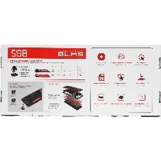 Клавиатура проводная A4Tech Bloody S98 (S98 RED) USB черный/красный