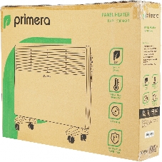 Конвектор электрический Primera PHP-1500-MXB, белый, 1500 Вт, 20 м2, термостат
