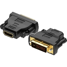 Адаптер-переходник Vention DVI 24+1 M/HDMI 19F