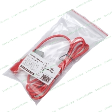 Кабель питания Cablexpert PC-189-VDE-R-1.8M, C13-С14, 3x0.75мм2, 10A, с заземлением, медь, 1.8м, красный, пакет